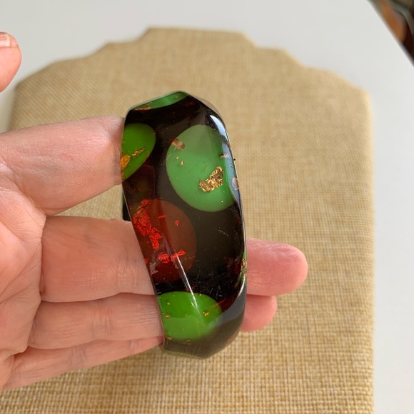 Very unique vintage bangle. - Picture 9 of 11